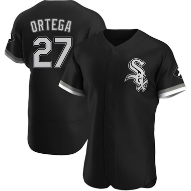 Black Rafael Ortega Men's Chicago White Sox Alternate Jersey - Authentic Big Tall