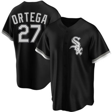 Black Rafael Ortega Men's Chicago White Sox Alternate Jersey - Replica Big Tall