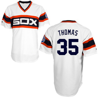 Frank Thomas Chicago White Sox 2005 World Series Alt Black Men's Jersey  (S-3XL)