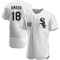 White Jacob Amaya Men's Chicago White Sox Home Jersey - Authentic Big Tall