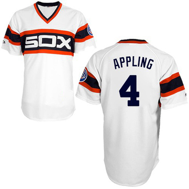 Men's Luke Appling Chicago White Sox Authentic Cream 2021 Field of Dreams  Jersey