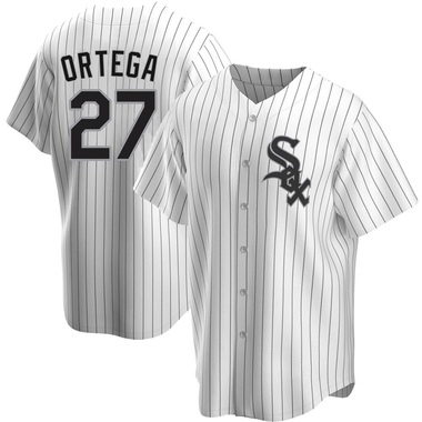 White Rafael Ortega Men's Chicago White Sox Home Jersey - Replica Big Tall